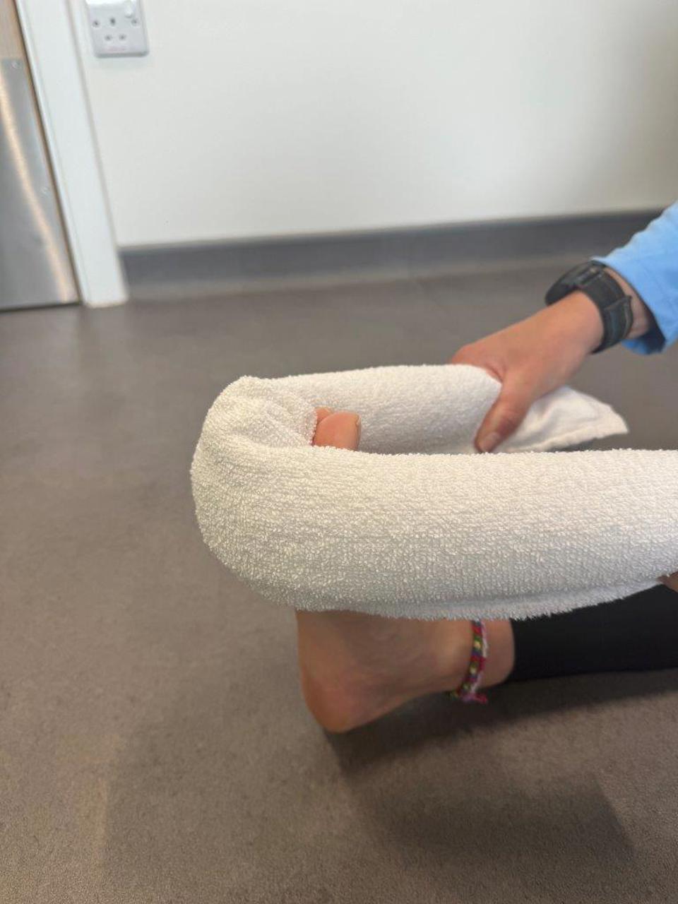 Stretching The Plantar Fascia