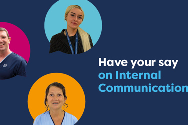 Staff - have your say on internal communications