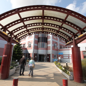 Queen Margaret Hospital entrance