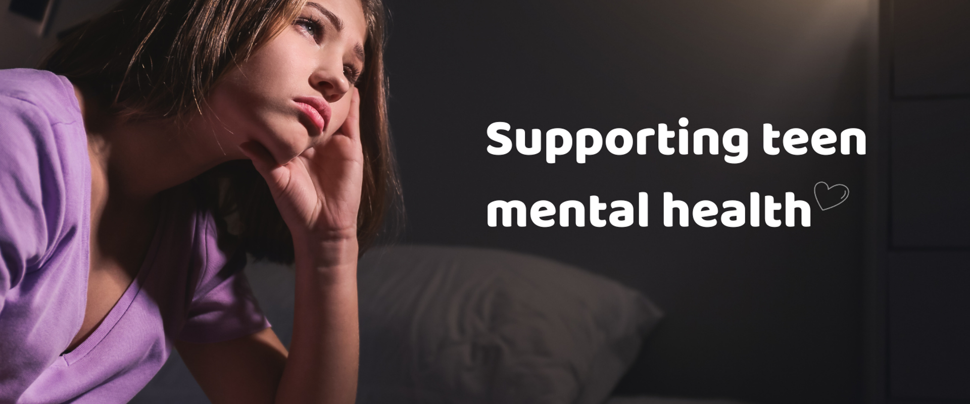 Teen Mental Health Campaign Banner